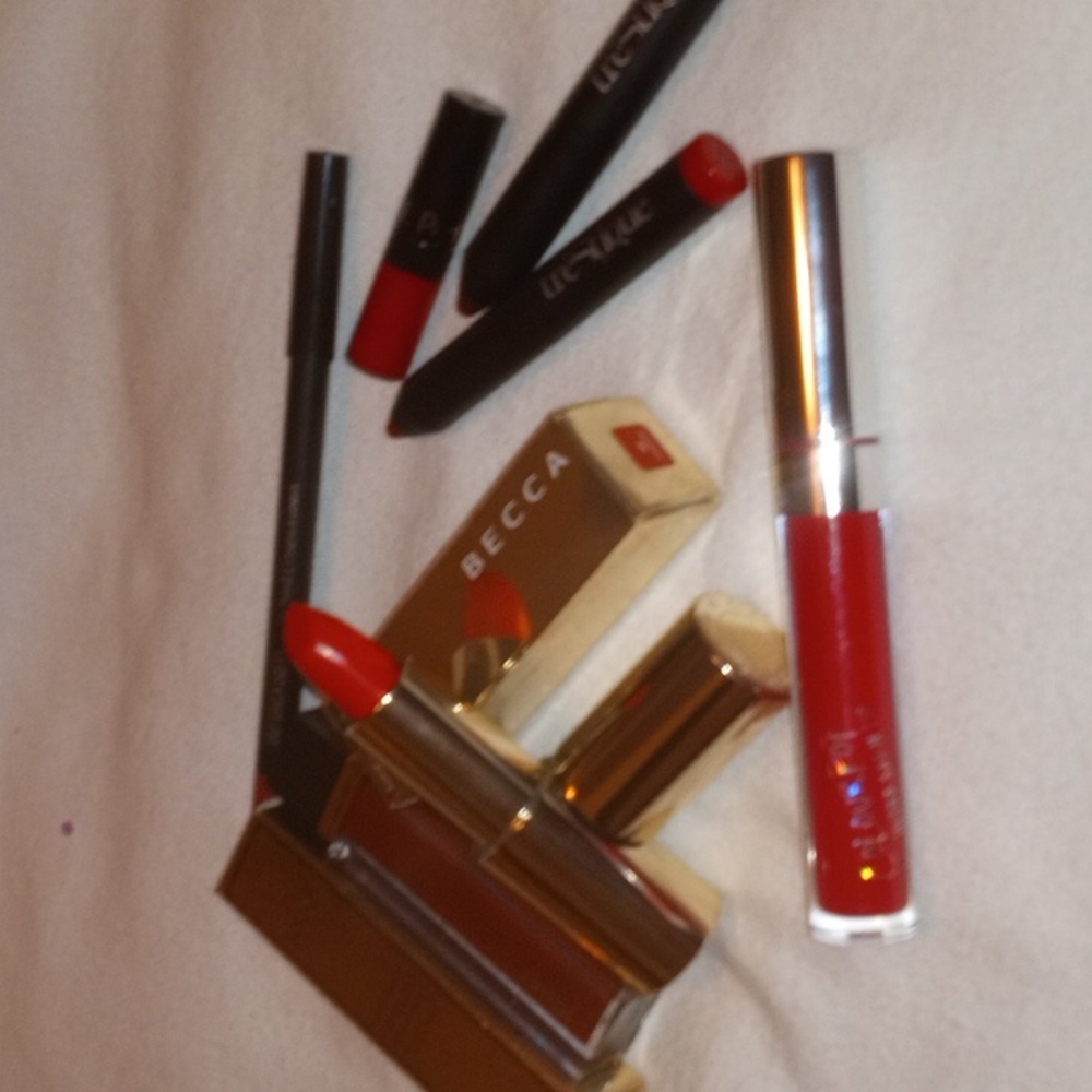 💜2 for $25💜💄Becca/Colourpop/Jouer Red Lipstick Bundle💄